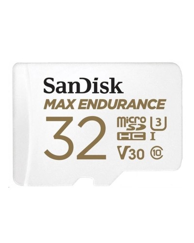 microSDHC (UHS-1 U3) SanDisk Max Endurance 32Gb class 10 V30 (100Mb/s) (adapterSD) (SDSQQVR-032G-GN6IA)