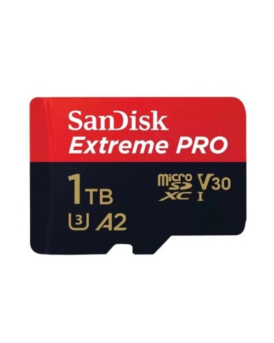 microSDXC (UHS-1 U3) SanDisk Extreme Pro A2 1TB class 10 V30 (R200MB/s,W140MB/s) (adapter) (SDSQXCD-1T00-GN6MA)