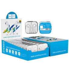 Навушники HOCO M80 Original series earphones for Type-C display set(20PCS) White (6931474736666)