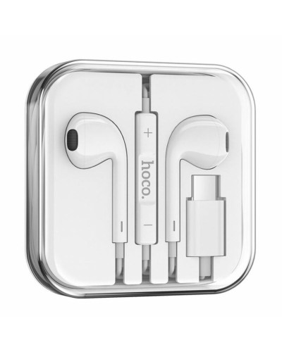 Наушники HOCO M80 Оригинальные серии earphones для Type-C display set(20PCS) White (6931474736666)