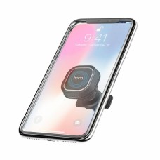 Держатель для мобильного HOCO CA52 Intelligent air outlet in-car holder Black+Gray (6931474707529)