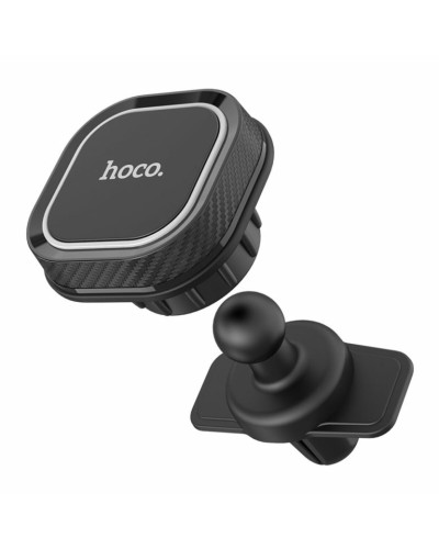 Тримач для мобільного HOCO CA52 Intelligent air outlet in-car holder Black+Gray (6931474707529)