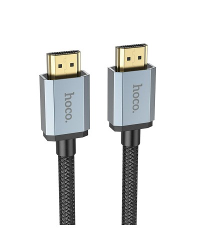 Кабель HOCO US03 HDTV 2.0 Male to Male 4K HD data cable(L=1M) Black (6931474777270)