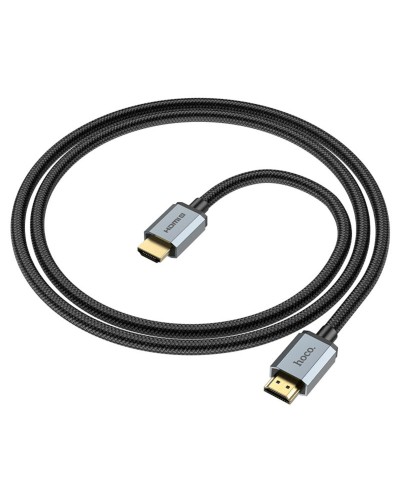 Кабель HOCO US03 HDTV 2.0 Male to Male 4K HD data cable(L=1M) Black (6931474777270)