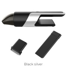 Автомобільний пилосос HOCO PH16 Azure portable vacuum car cleaner Black silver (6931474712646)