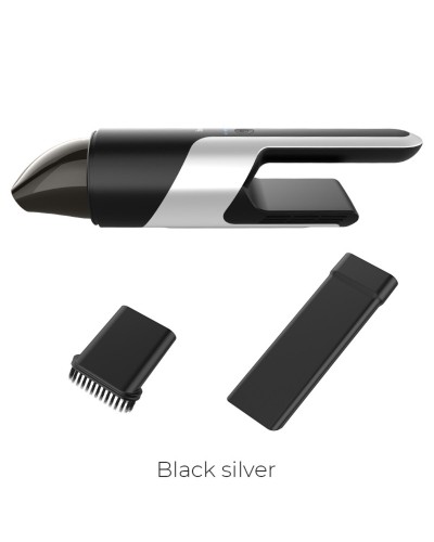 Автомобільний пилосос HOCO PH16 Azure portable vacuum car cleaner Black silver (6931474712646)