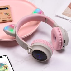 Наушники HOCO W27 Cat ear wireless headphones Grey (6931474718457)