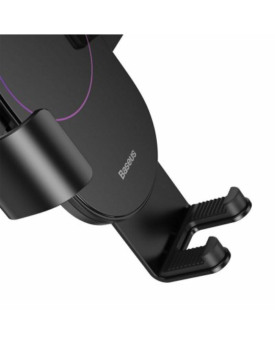 Тримач для мобiльного Baseus Simplism gravity car mount holder with suction base Black (SUYL-JY01)