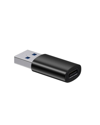 Адаптер Baseus Ingenuity Series Mini OTG Adaptor USB 3.1 to Type-CBlack (ZJJQ000101)