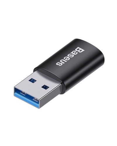 Адаптер Baseus Ingenuity Series Mini OTG Adaptor USB 3.1 to Type-CBlack (ZJJQ000101)