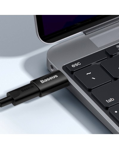 Адаптер Baseus Ingenuity Series Mini OTG Adaptor USB 3.1 to Type-CBlack (ZJJQ000101)