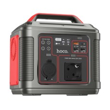 Портативная зарядная станция HOCO DB28 300W Iron Gray+Red (6931474781987)