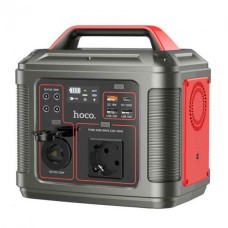 Портативна зарядна станція HOCO DB28 300W Iron Gray+Red (6931474781987)