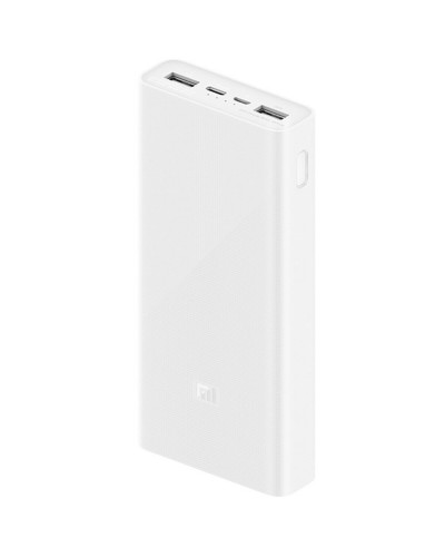 Зовнішній акумулятор Xiaomi Mi Power Bank 3 20000mAh 18W Fast Charge White (VXN4258CN)