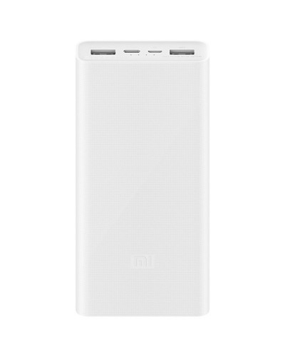 Зовнішній акумулятор Xiaomi Mi Power Bank 3 20000mAh 18W Fast Charge White (VXN4258CN)