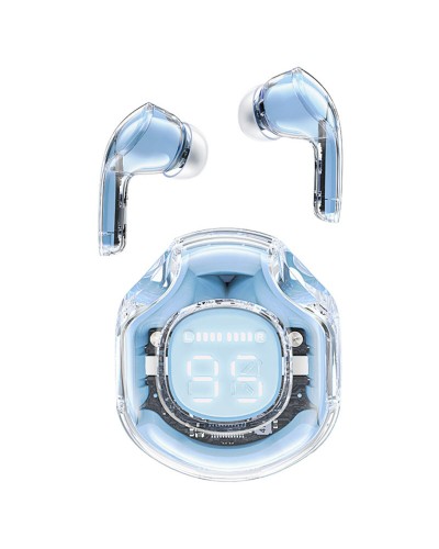 Навушники ACEFAST T8 Crystal color (2) bluetooth earbuds Ice Blue (AFT8IB)