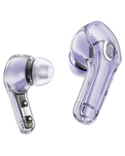 Навушники ACEFAST T8 Crystal color (2) bluetooth earbuds Alfalfa Purple (AFT8AP)