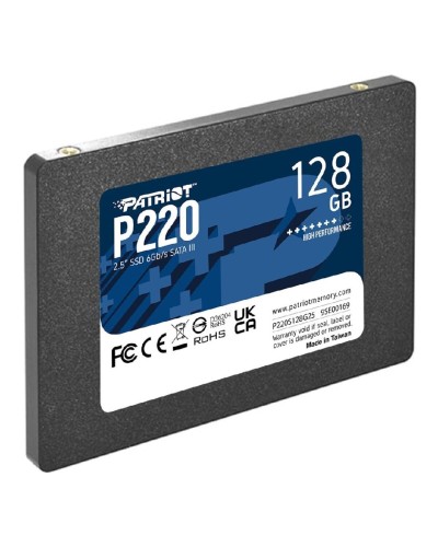 SSD Patriot P220 128GB 2.5" 7mm SATAIII (P220S128G25)