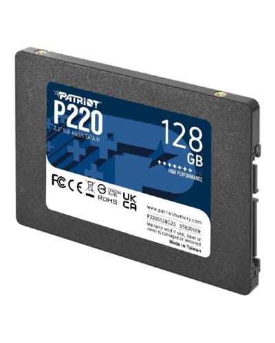 SSD Patriot P220 128GB 2.5" 7mm SATAIII (P220S128G25)