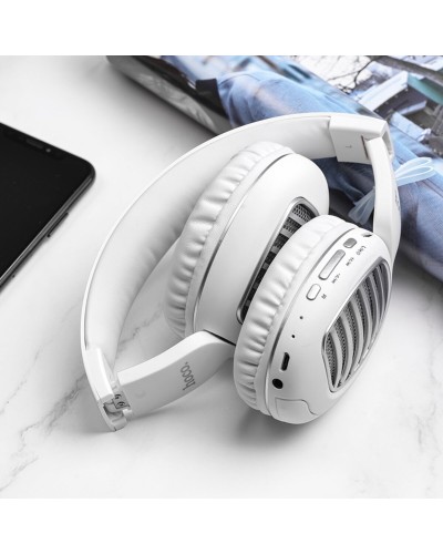 Навушники HOCO W23 Brilliant sound wireless headphones White (6931474709615)