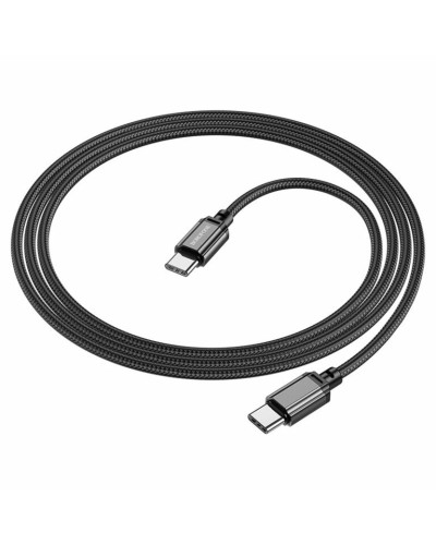 Кабель BOROFONE BX87 Sharp 60W charging data cable for Type-C to Type-C Black (BX87CCB)