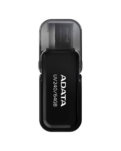 Flash A-DATA USB 2.0 AUV 240 64Gb Black (AUV240-64G-RBK)