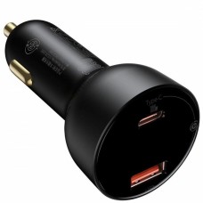 ОЗУ Baseus Superme Digital Display PPS Dual Quick Charger Car Charger 100 W Black (CCZX-01)