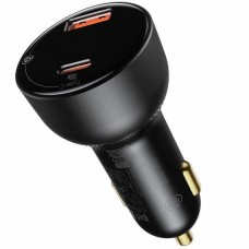 АЗП Baseus Superme Digital Display PPS Dual Quick Charger Car Charger 100 W Black (CCZX-01)