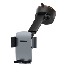 Держатель для мобильного Baseus Easy Control Clamp Car Mount Holder Pro (Suction Cup Version) Tarnish (SUYK020014)