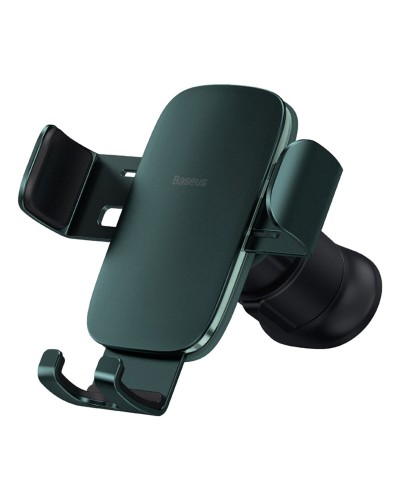 Тримач для мобiльного Baseus Metal AgeⅡ Gravity Car Mount（Air Outlet Version）Green (SUJS000006)