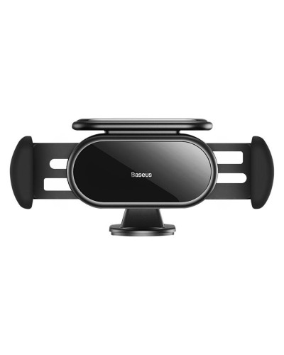 Тримач для мобiльного Baseus Steel Cannon pro Solar Electric Car Mount Black (SUGP010001)