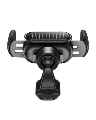 Тримач для мобiльного Baseus Steel Cannon pro Solar Electric Car Mount Black (SUGP010001)