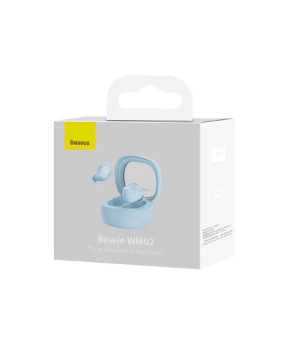 Навушники Baseus Bowie WM02 True Wireless Earphones Blue (NGTW180003)