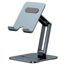 Тримач для мобiльного Baseus Desktop Biaxial Foldable Metal Stand (for Tablets) Grey (LUSZ000113)