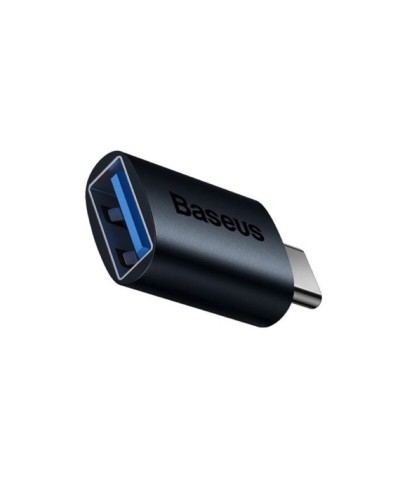 Адаптер Baseus Ingenuity Series Mini OTG Adaptor Type-C to USB-A 3.1 Blue (ZJJQ000003)