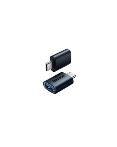 Адаптер Baseus Ingenuity Series Mini OTG Adaptor Type-C to USB-A 3.1 Blue (ZJJQ000003)