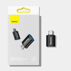 Адаптер Baseus Ingenuity Series Mini OTG Adaptor Type-C to USB-A 3.1 Blue (ZJJQ000003)