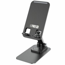 Тримач для мобільного HOCO PH50 Ivey folding rotatable desktop holder Black (6931474782861)