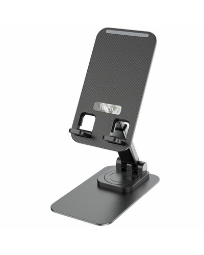 Тримач для мобільного HOCO PH50 Ivey folding rotatable desktop holder Black (6931474782861)