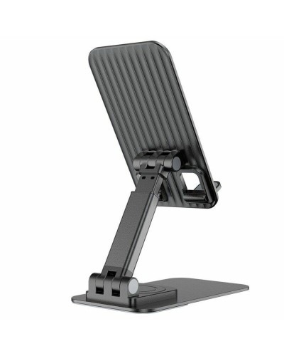 Тримач для мобільного HOCO PH50 Ivey folding rotatable desktop holder Black (6931474782861)