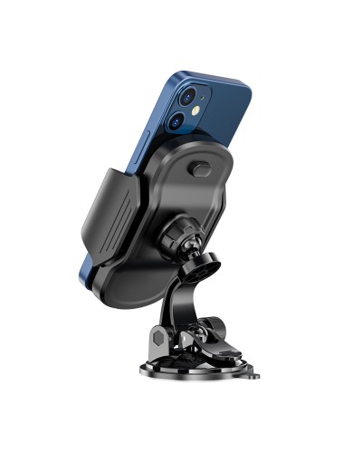 Тримач для мобільного HOCO CA82 Just fast suction cup car holder Black (6931474745767)