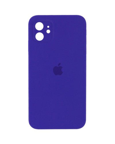 Чехол для смартфона Silicone Full Case AA Camera Protect для Apple iPhone 12 22,Dark Purple (FullAAi12-22)