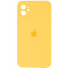 Чехол для смартфона Silicone Full Case AA Camera Protect для iPhone 12 56,Sunny Yellow (FullAAi12-56)