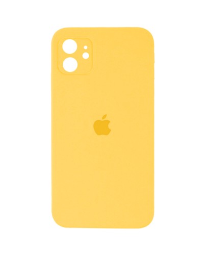 Чехол для смартфона Silicone Full Case AA Camera Protect для iPhone 12 56,Sunny Yellow (FullAAi12-56)