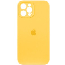 Чехол для смартфона Silicone Full Case AA Camera Protect для iPhone 12 Pro 56,Sunny Yellow (FullAAi12P-56)