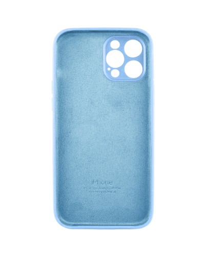 Чехол для смартфона Silicone Full Case AA Camera Protect для Apple iPhone 12 Pro Max 49,Cornflower (FullAAi12PM-49)