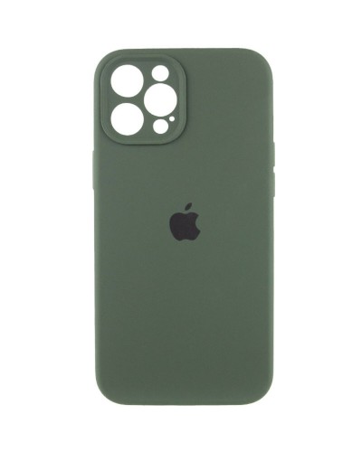 Чехол для смартфона Silicone Full Case AA Camera Protect для iPhone 12 Pro Max 40,Atrovirens (FullAAi12PM-40)