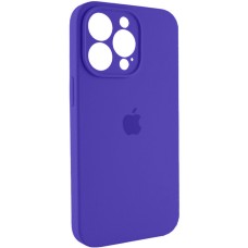 Чехол для смартфона Silicone Full Case AA Camera Protect для Apple iPhone 13 Pro Max 22, Dark Purple (FullAAi13PM-22)