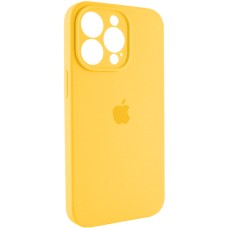 Чехол для смартфона Silicone Full Case AA Camera Protect для iPhone 14 Pro 56,Sunny Yellow (FullAAi14P-56)