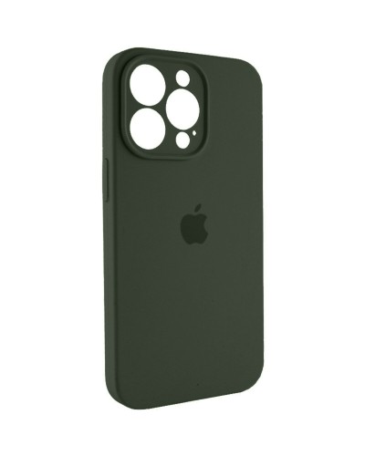 Чохол для смартфона Silicone Full Case AA Camera Protect for Apple iPhone 14 Pro 40,Atrovirens (FullAAi14P-40)